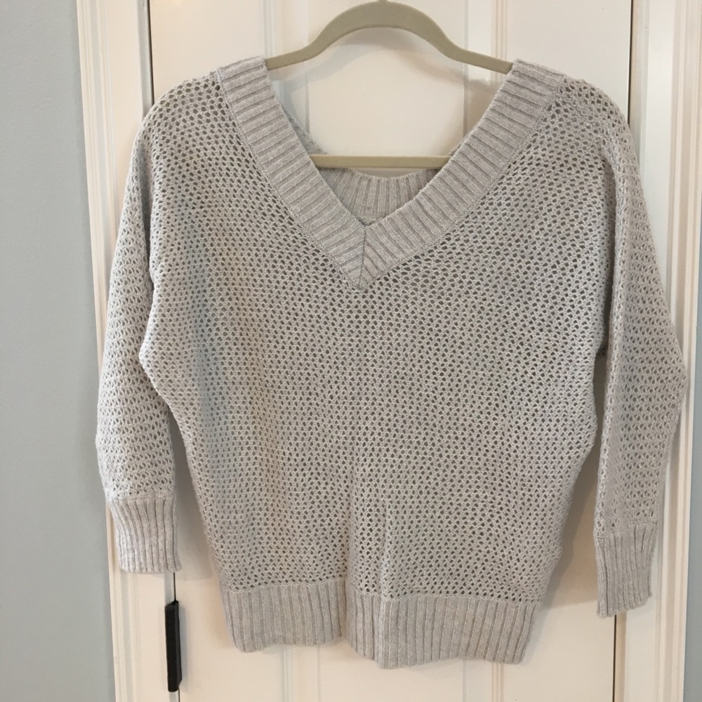Express 3 quarter sleeve small sweater